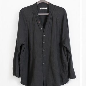 We The Free Black Blouse